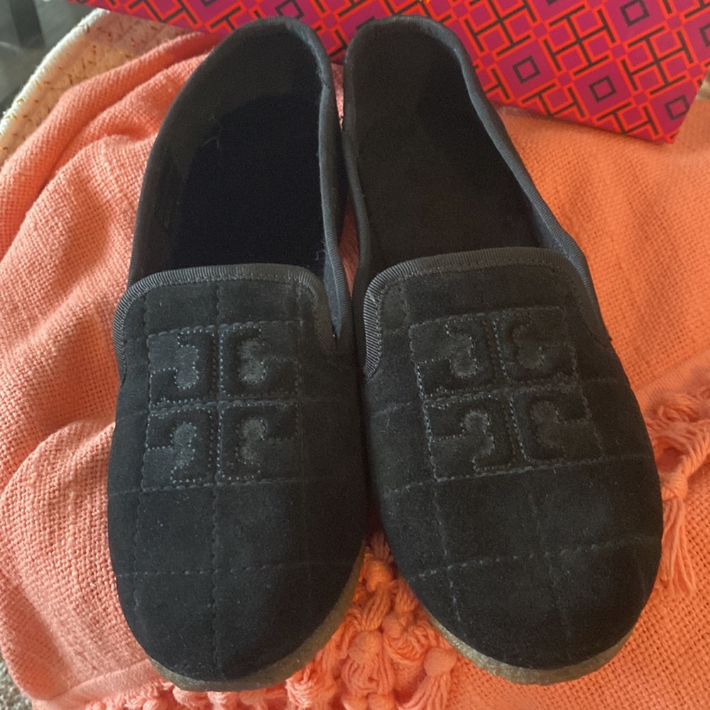NIB Tory Burch Cowley Genuine Shearling Lined Slipper - Picture 3 of 12